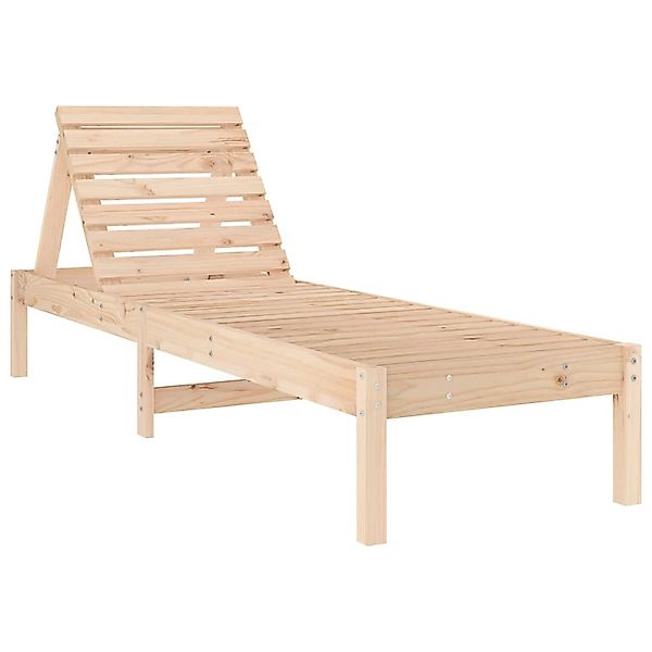 vidaXL Gartenliege Sonnenliege 199,5x60x74 cm Massivholz günstig online kaufen