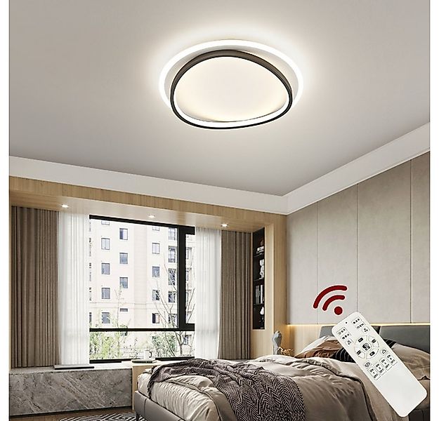 Eurotondisplay LED Deckenleuchte LED Deckenleuchte Fernbedienung Lichtfarbe günstig online kaufen