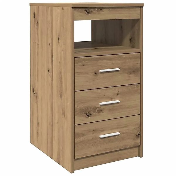 vidaXL Schubladenschrank Artisan-Eiche 40x50x76 cm Holzwerkstoff 856005 günstig online kaufen