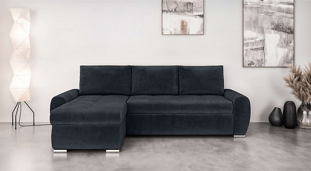 INOSIGN Ecksofa »HAVERHILL Schlafsofa mit Bettkasten, Maße B/H/T: 237/89/16 günstig online kaufen