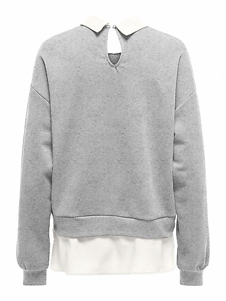 ONLY Sweatshirt ONLANNI L/S WOVEN MIX günstig online kaufen