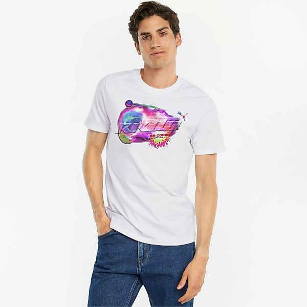 PUMA RKDO E-Sport T-Shirt mit Print für Herren | Mit Aucun | Weiß | Größe: günstig online kaufen