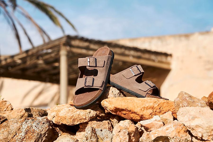 Rieker Pantolette, Sommerschuh, Strandschuh, Hausschuh mit bequemem Fußbett günstig online kaufen