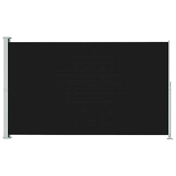 furnicato Seitenmarkise Ausziehbar 180x300 cm Schwarz günstig online kaufen