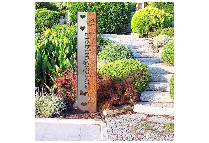 tuning-art Gartenstecker EW103-E Gartenstecker Gartenschild Lieblingsplatz günstig online kaufen
