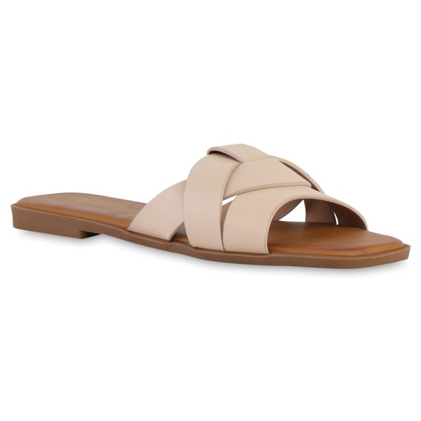VAN HILL 841729 Pantolette Damen Pantoletten günstig online kaufen