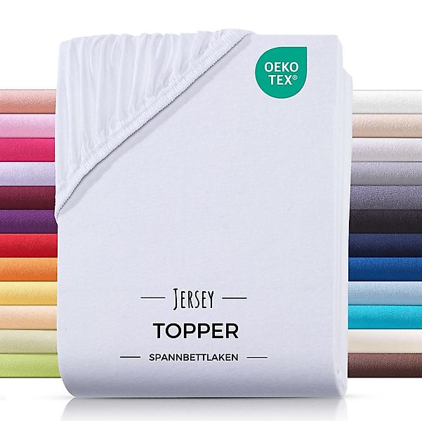 Carpe Sonno Spannbettlaken Topper Spannbetttuch Jersey günstig online kaufen