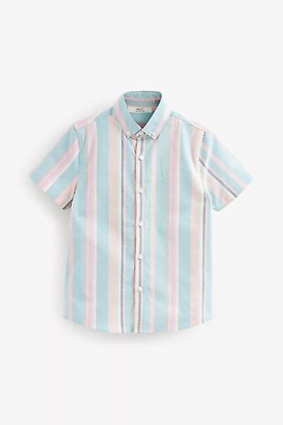 Next Kurzarmhemd Kurzärmeliges Hemd mit Längsstreifen (1-tlg) günstig online kaufen