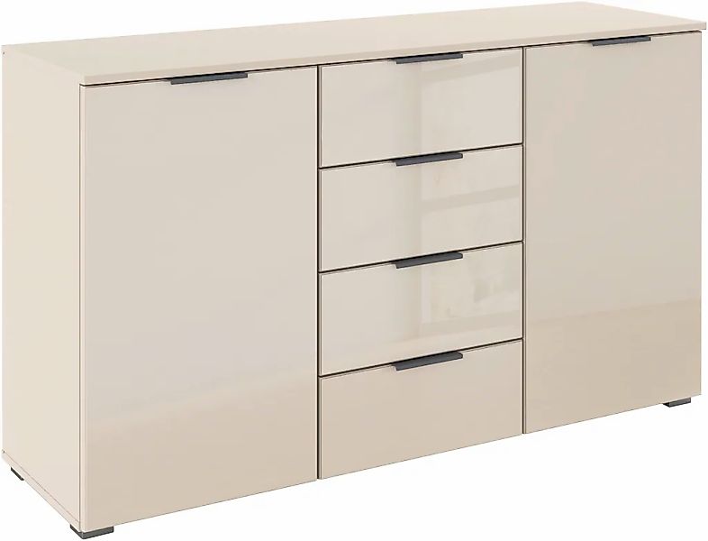 OTTO home "Sideboard Kombikommode Schubladenkommode AGORDO mit Glasfront" i günstig online kaufen