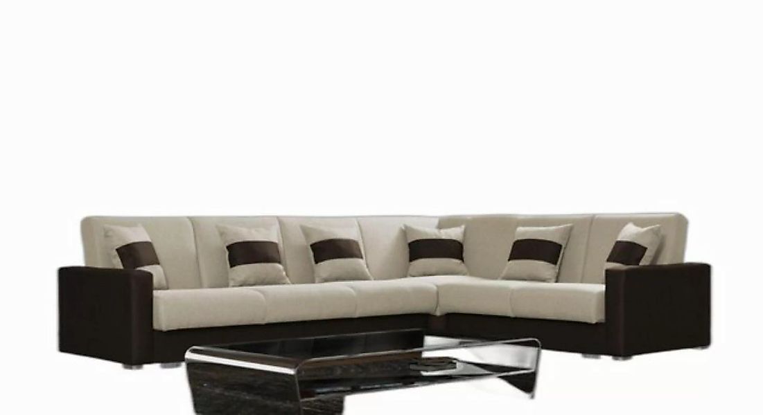 Xlmoebel Ecksofa Design Textil Sofa L-form Sofa Wohnlandschaft Relax Sitz, günstig online kaufen