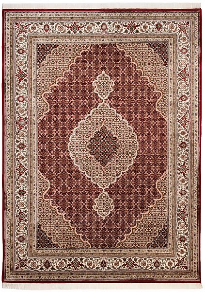 THEKO Orientteppich »Mahi Tabriz«, rechteckig, handgeknüpft, Material: 80%W günstig online kaufen