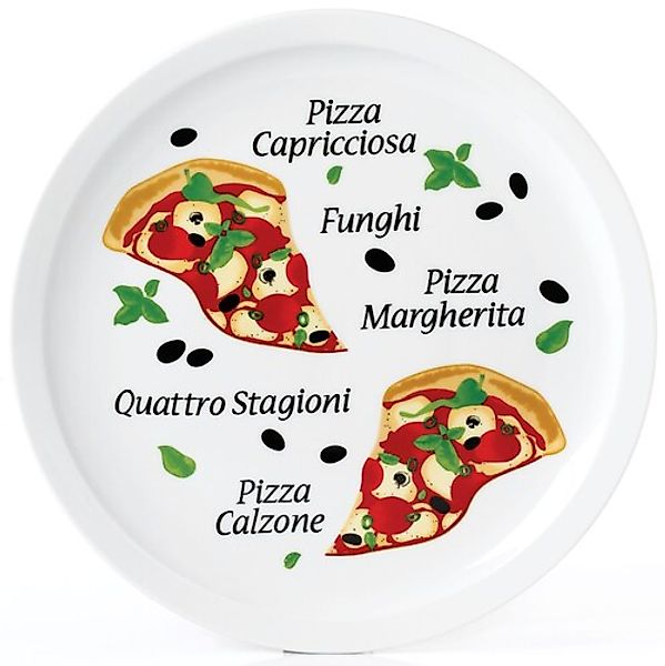 van Well Pizzateller »Margherita« Porzellan, spülmaschinen- und mikrowellen günstig online kaufen