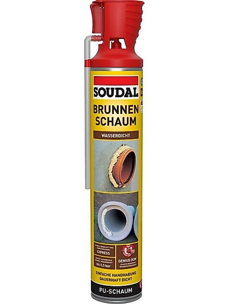 SOUDAL Bauschaumpistole Soudal 1K Brunnenschaum Genius Gun 750 ml günstig online kaufen