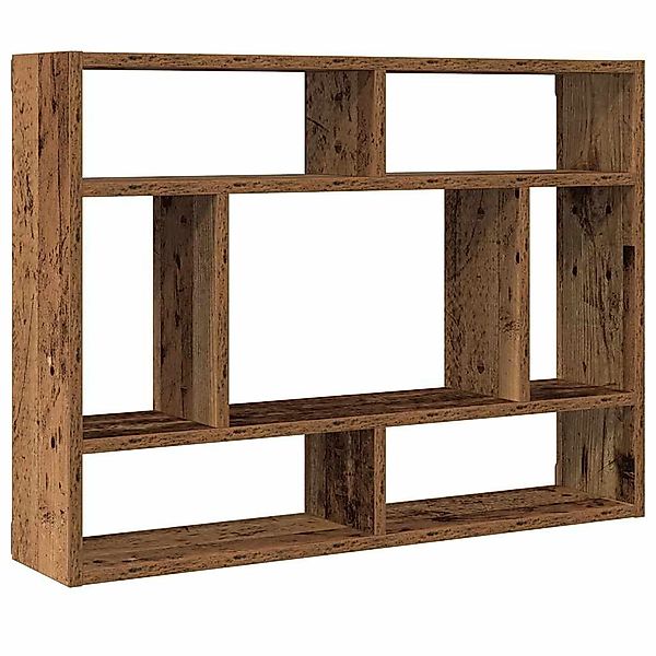 vidaXL Regal Wandregal Altholz-Optik 75x16x55 cm günstig online kaufen