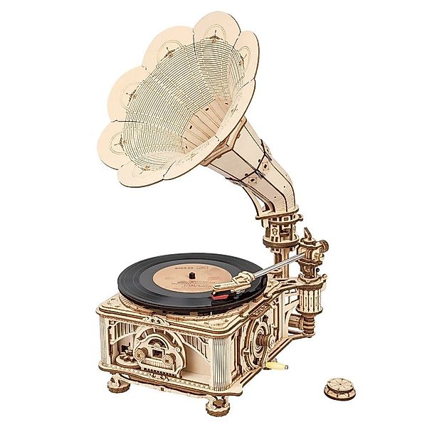 ROKR 3D-Puzzle Classical Gramophone (Electric Version), günstig online kaufen