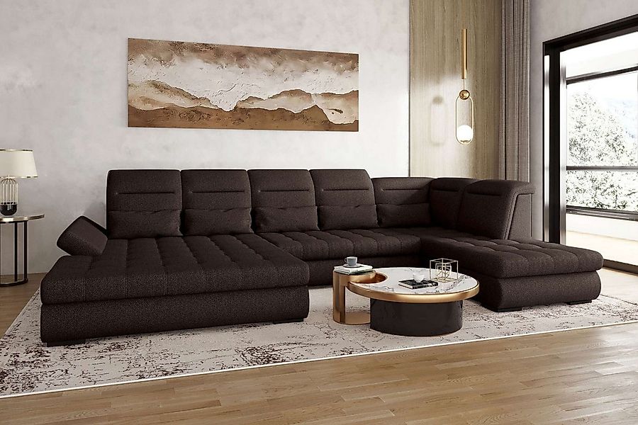 99rooms Wohnlandschaft Toscana, Sofa, U-Form, Bettfunktion, Rundumbezug aus günstig online kaufen