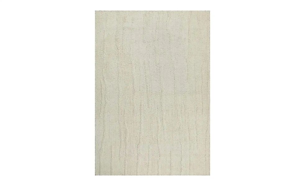 WECONhome Teppich   ¦ creme ¦ Wolle ¦ Maße (cm): B: 40 H: 10 Teppiche > Woh günstig online kaufen