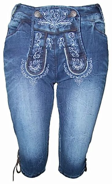 Trachtenland Trachtenjeans Lekra Damen Jeans Bea Kniebundhose in Lederhosen günstig online kaufen