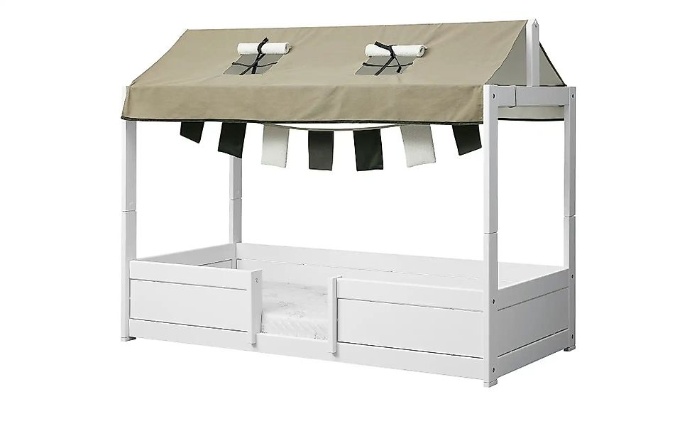 Lifetime 4 in 1 Bett mit Dachkonstruktion   ¦ weiß ¦ Maße (cm): B: 207 H: 1 günstig online kaufen