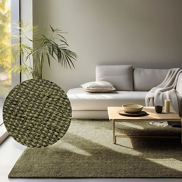 HANSE Home Teppich »Jaipur Juteteppich, als Läufer und in Rund«, rechteckig günstig online kaufen