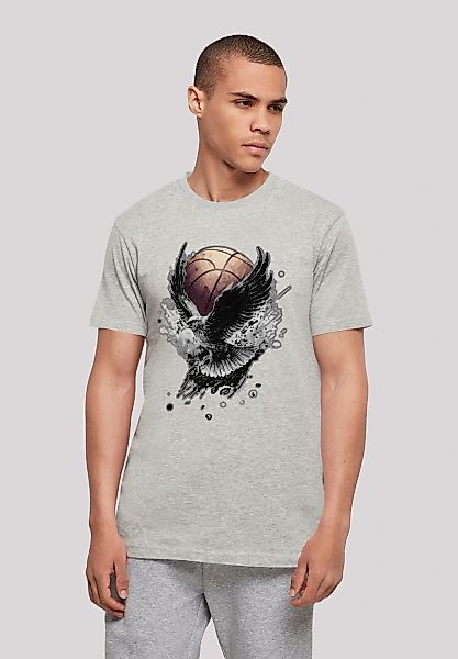 F4NT4STIC T-Shirt "Basketball Adler" Print günstig online kaufen