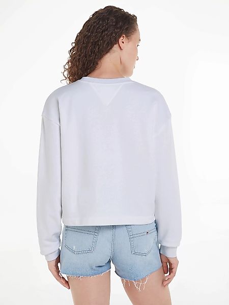 Tommy Jeans Sweatshirt TJW RLX ESSENTIAL LOGO CREW EXT mit Tommy Jeans Logo günstig online kaufen