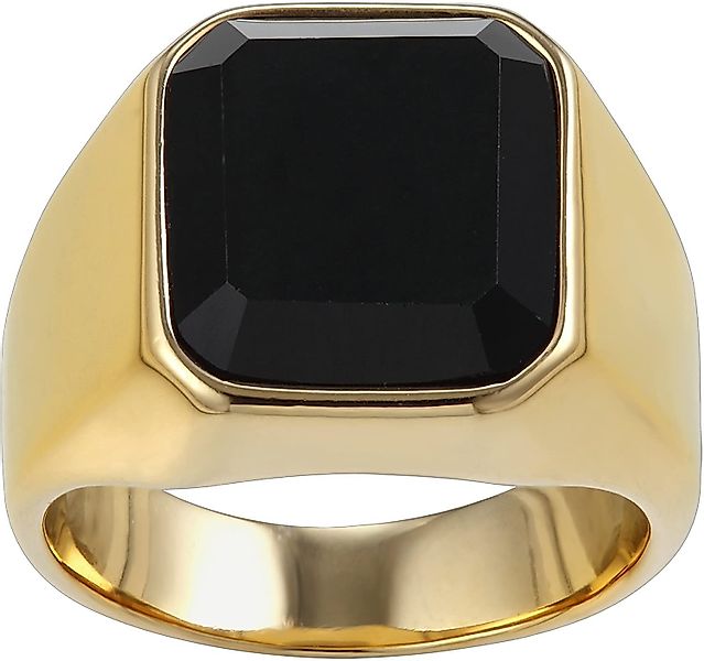 Karisma Fingerring Männer Gold Edelstahl 316L günstig online kaufen