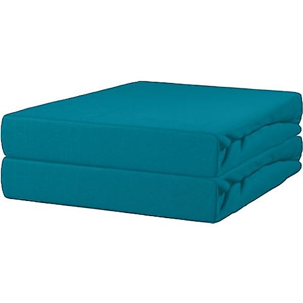 Erwin Müller Spannbettlaken Spannbettlaken "Nürnberg" 2er-Pack, Jersey, Gum günstig online kaufen