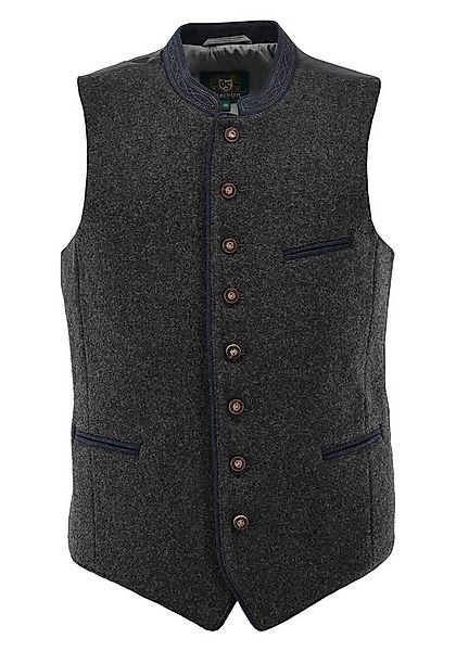 OS Trachten Trachtenweste Zapiu Lodenweste mit Knöpfen in Hirschhornoptik günstig online kaufen