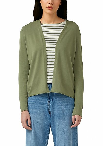 s.Oliver Cardigan ohne Verschluss und mit V-Ausschnitt günstig online kaufen