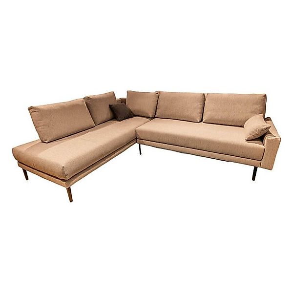 freistil ROLF BENZ Ecksofa Polstergarnitur 170 Bezug Stoff 4020 Silbergrau günstig online kaufen