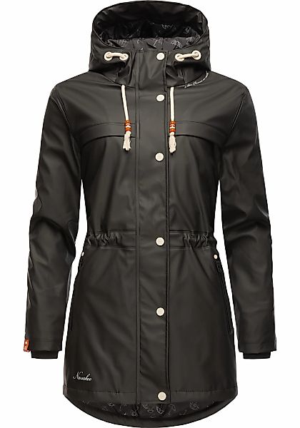Navahoo Regenmantel "Rainy Forest" modischer Damen Outdoor Regenparka günstig online kaufen