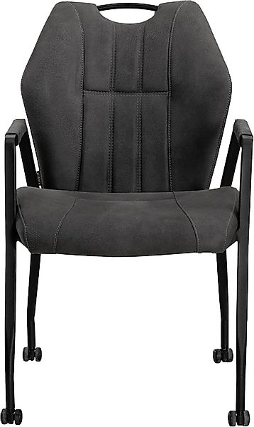 OMG Design Armlehnstuhl "Point" (Set) 1 Stk.Esszimmerstuhl mit Rollen, Büro günstig online kaufen