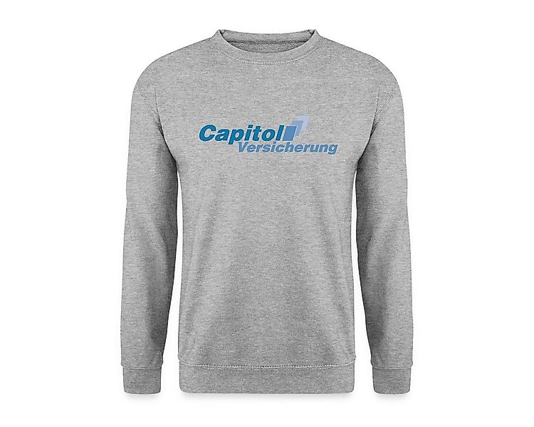 Spreadshirt Sweatshirt Stromberg Logo Capitol Versicherung Unisex Pullover günstig online kaufen