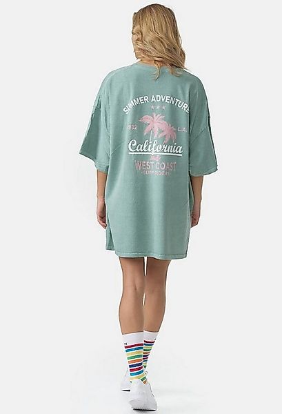 Worldclassca T-Shirt Worldclassca Oversized California Print T-Shirt lang S günstig online kaufen