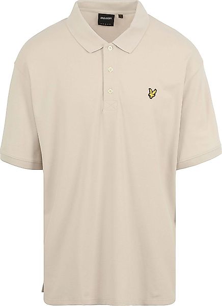 Lyle und Scott Plussize Poloshirt Ecru - Größe 3XL günstig online kaufen