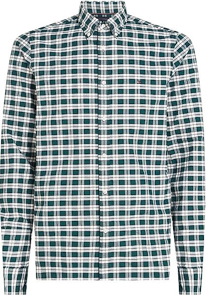 Tommy Hilfiger Oxford Hemd Karos Grün - Größe XL günstig online kaufen