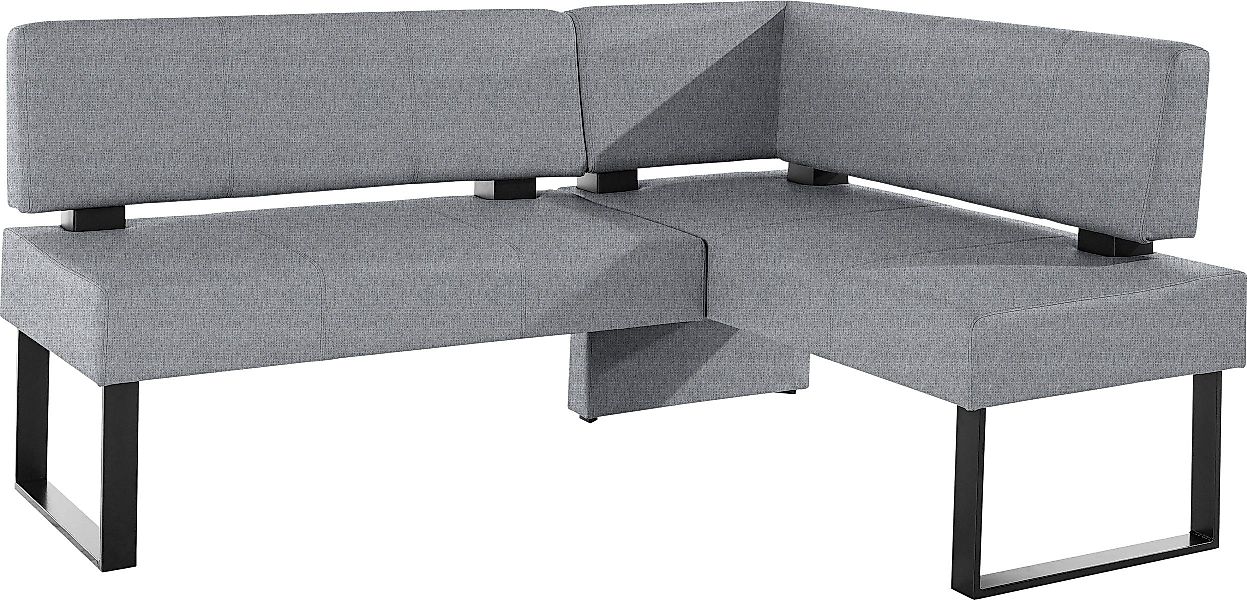 Home affaire Eckbank "Oliver mit Metallgestell, Küchenbank" verschiedene Be günstig online kaufen