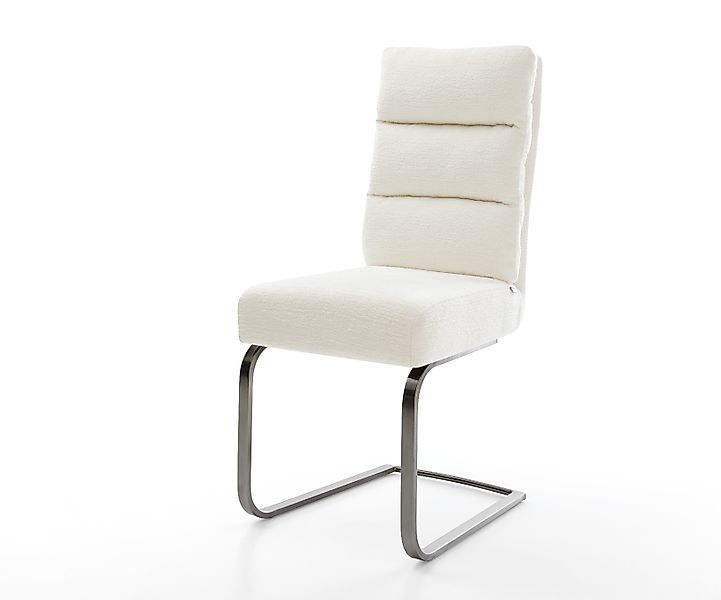 Freischwinger Pela-Flex Bouclé Soft Beige Freischwinger flach Graphit Tasch günstig online kaufen