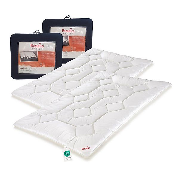 Paradies Kunstfaserbettdecke 2 Stk Paradies Fill Halia Ganzjahresbett warme günstig online kaufen