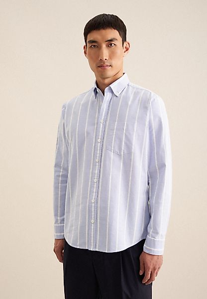 seidensticker Businesshemd "Schwarze Rose", Regular Langarm Button-Down-Kra günstig online kaufen