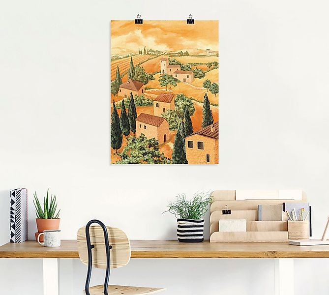 Artland Wandbild "Landschaft Italien", Europa, (1 St.), als Alubild, Outdoo günstig online kaufen