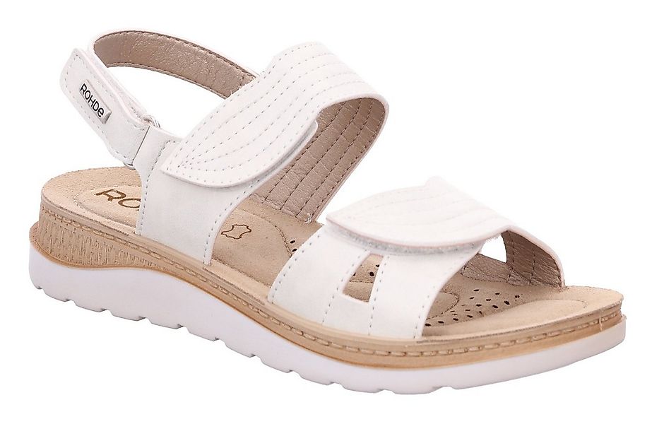 Rohde BAVIERA Riemchensandale Sommerschuh, Klettschuh, Sandale, Keilabsatz, günstig online kaufen