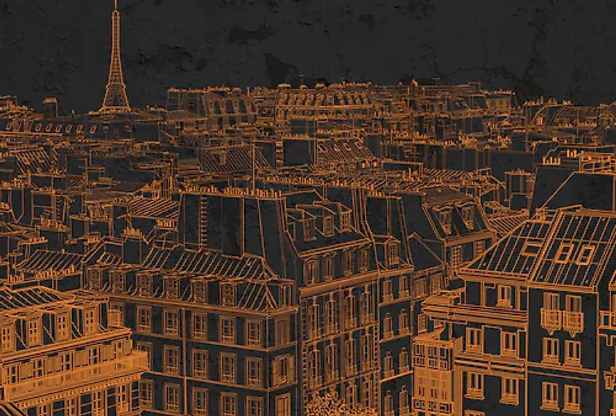 Architects Paper Fototapete »Atelier 47 View of Paris 1« Stadt glatt Vlies, günstig online kaufen