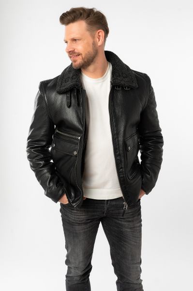 Mauritius Lederjacke MMCeylor mit Umlegekragen günstig online kaufen