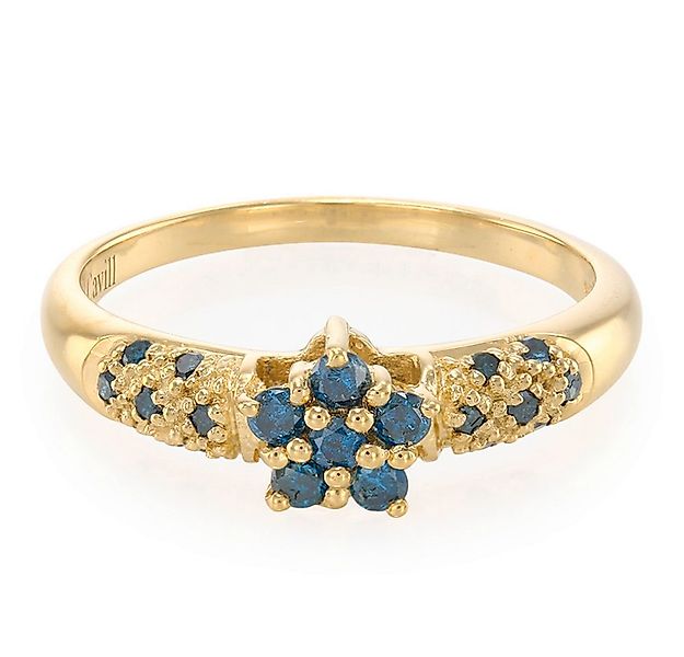 Cavill Diamantring Cavill Ring aus 925er vergoldetem Sterlingsilber, 0,35 c günstig online kaufen