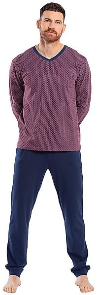 Eskimo Schlafanzug Modischer Herren Schlafanzug (2 tlg) Modisches Design günstig online kaufen