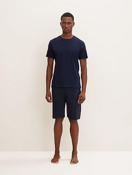 TOM TAILOR Pyjamashorts Pyjama-Shorts aus Jersey-Material günstig online kaufen