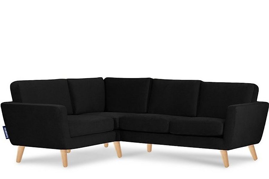 KONSIMO® Ecksofa TAGIO Linke Eckcouch, Scandi-Stil, mit Armlehnen, Made in günstig online kaufen
