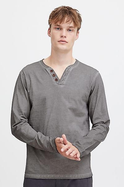 !Solid Langarmshirt SDTinox Langarmshirt mit V-Ausschnitt günstig online kaufen